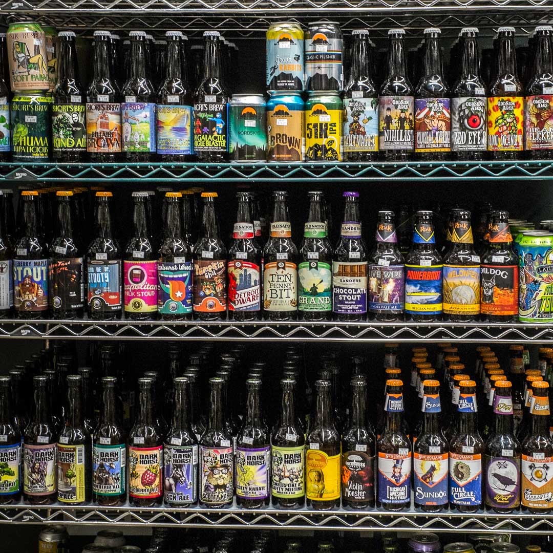 Wide Microbrewer Selection