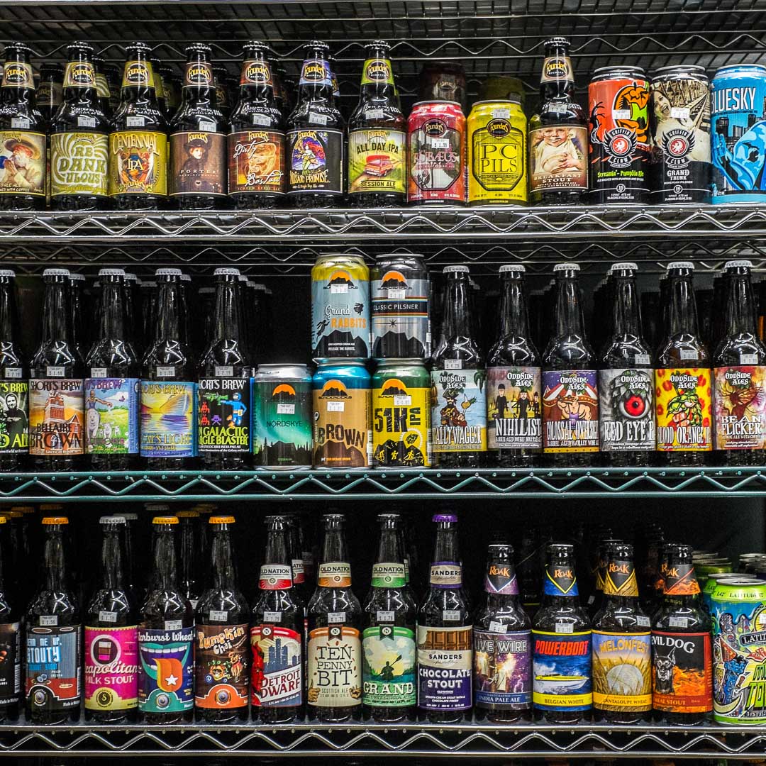 Large Michigan Beer, Cider & Mead Selection