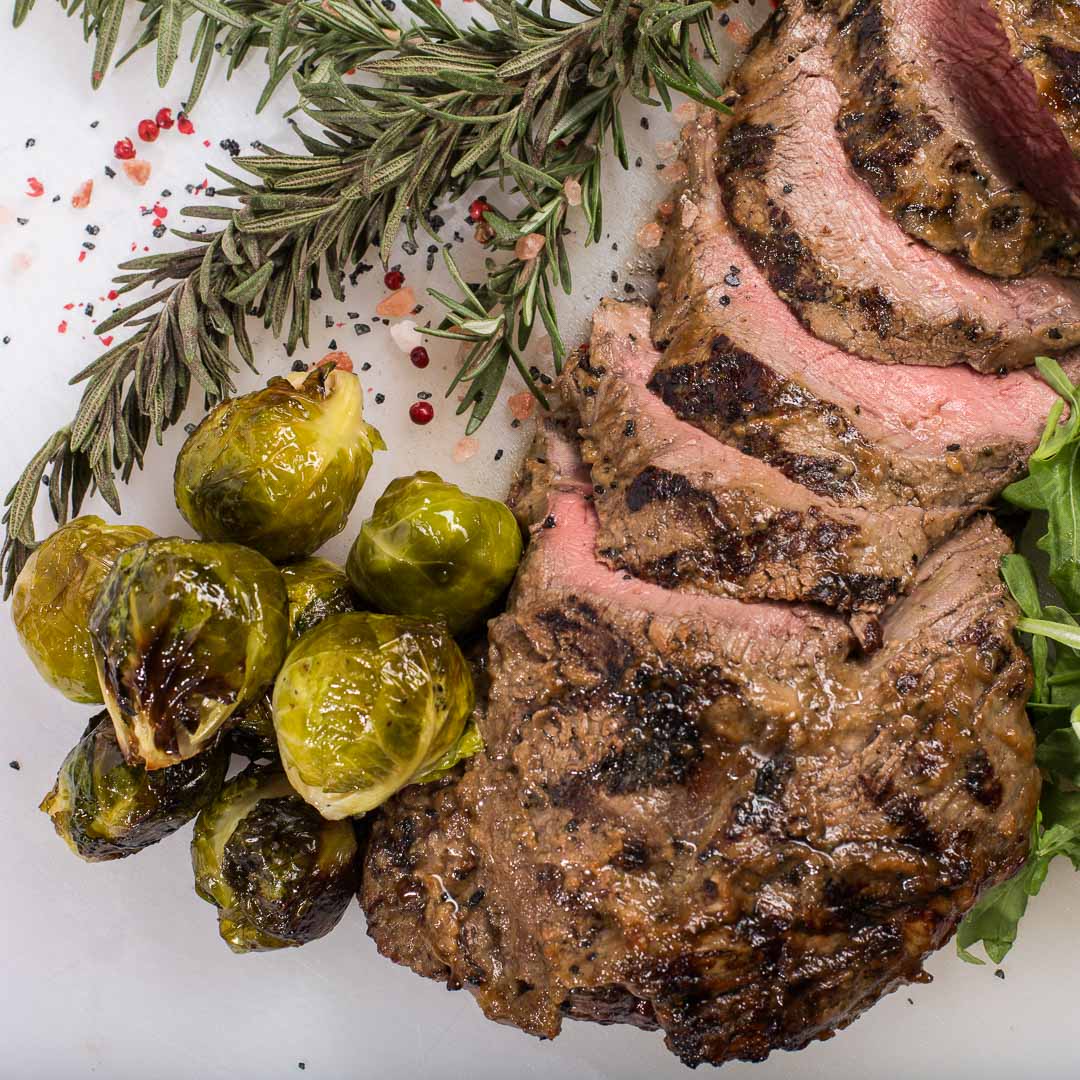 Beef Tenderloin & Brussel Sprouts