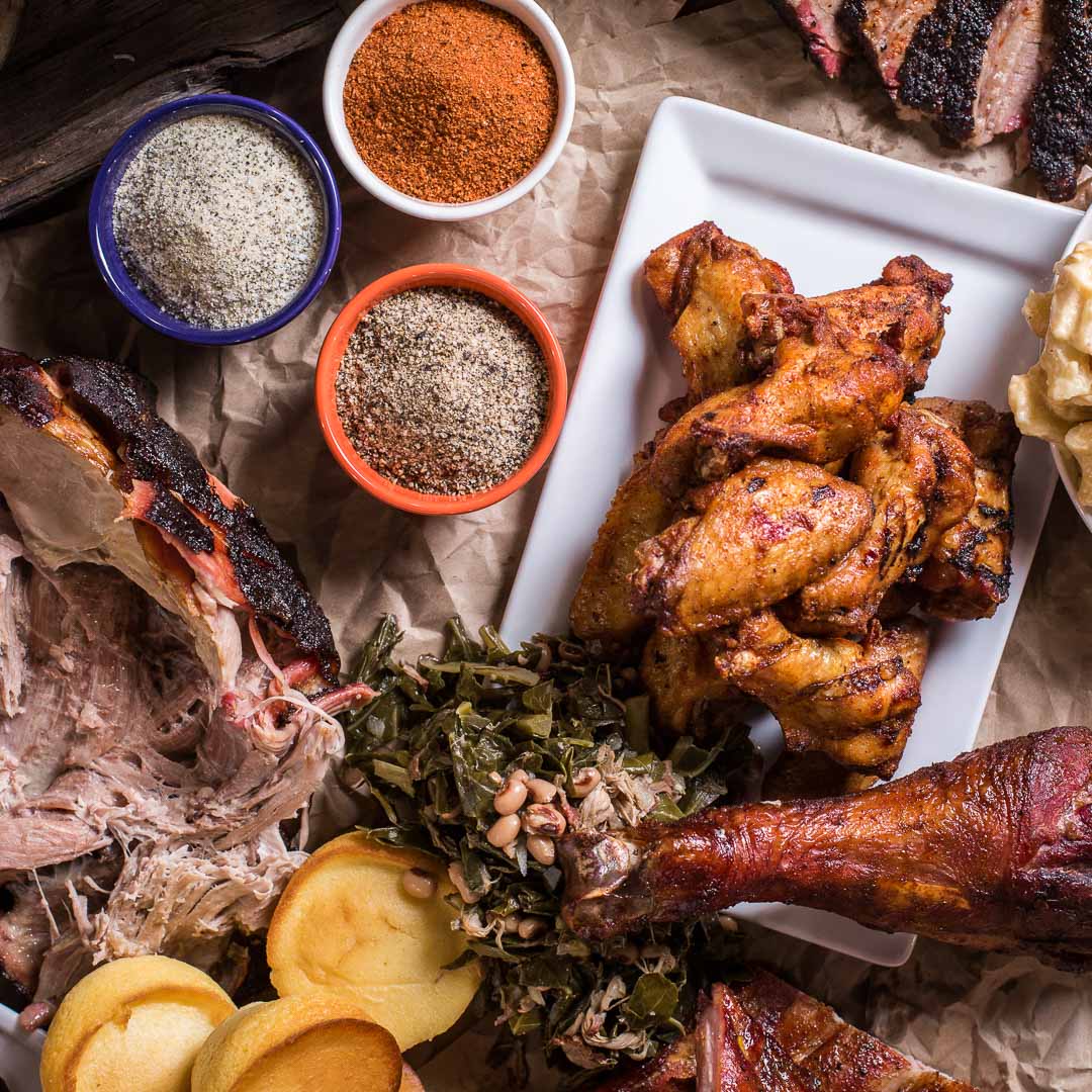 Smoked Chicken, Turkey & Pulled Pork