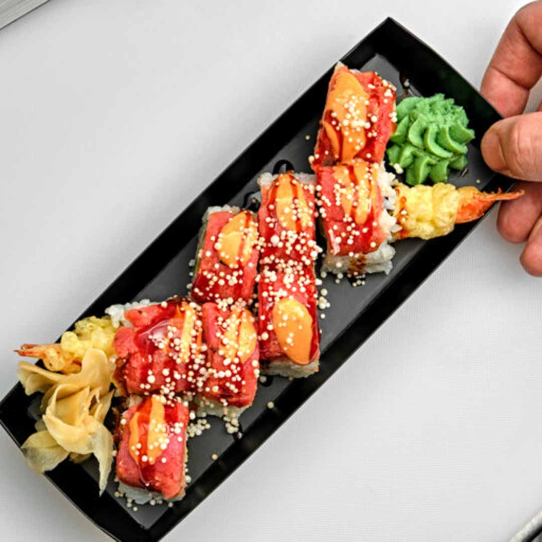 Sushi Roll with Tempura Shrimp