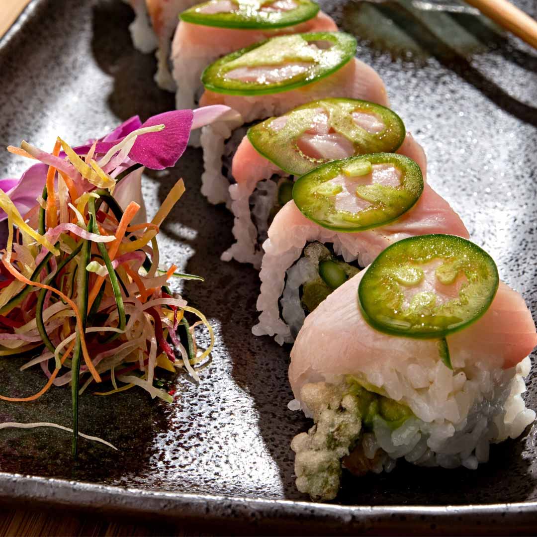 Sushi Roll with Jalapenos
