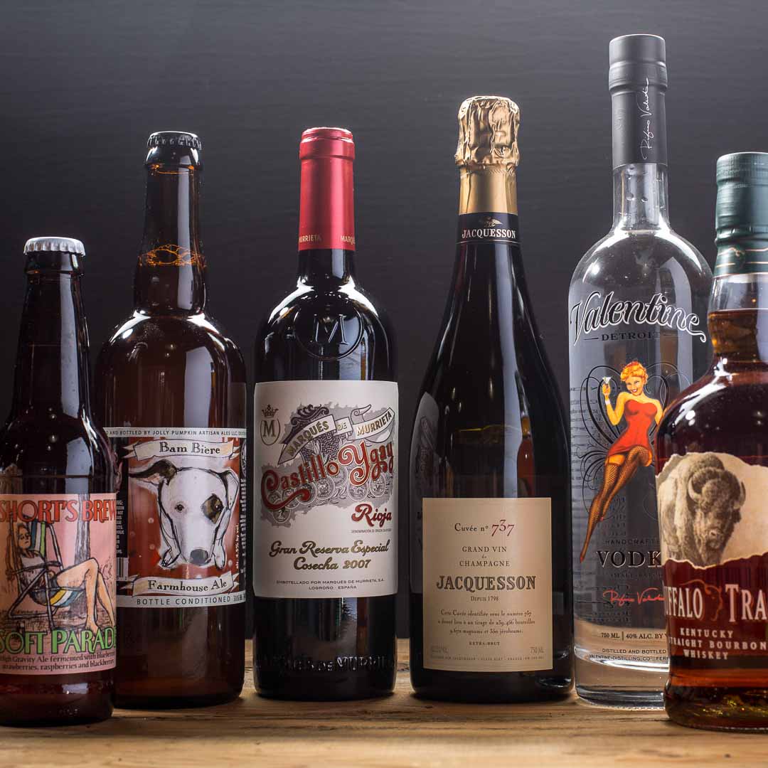 Vast Beer, Wine & Liquor Selection