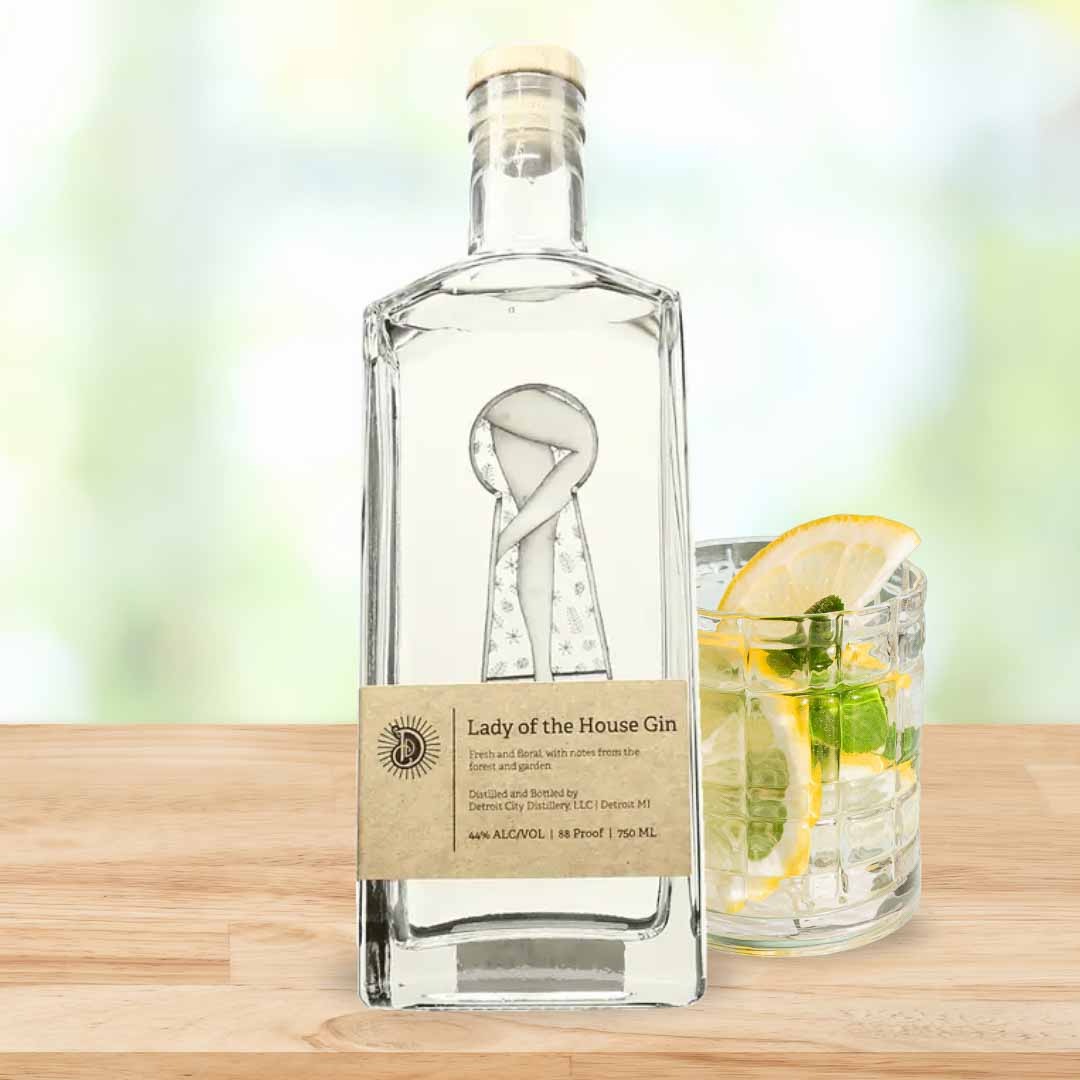Holiday Market Featured Liquor Detroit City Distillery Lady of the House Gin