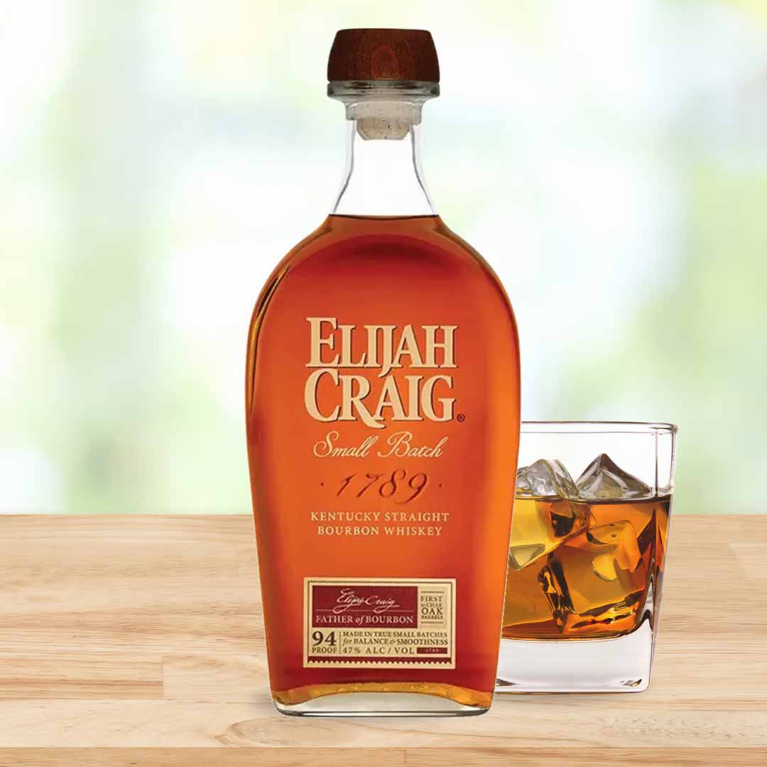 Holiday Market Featured Liquor Elijah Craig Small Batch Bourbon